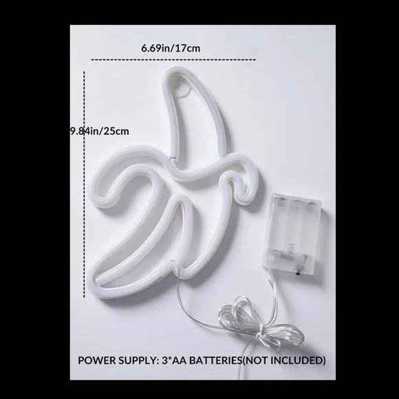 Banana Neon Light - Picture 3 of 3